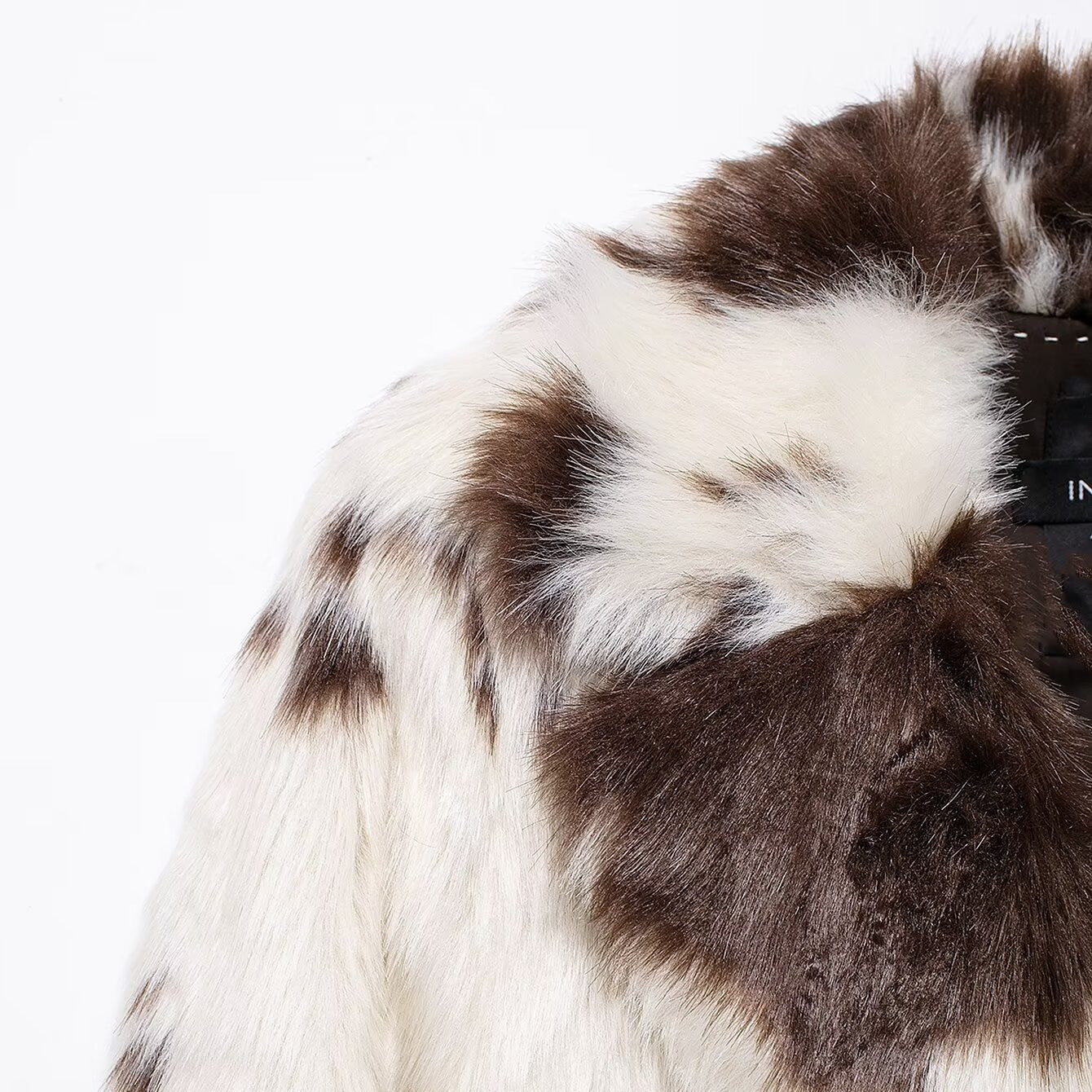 Animal Pattern Fur Coat