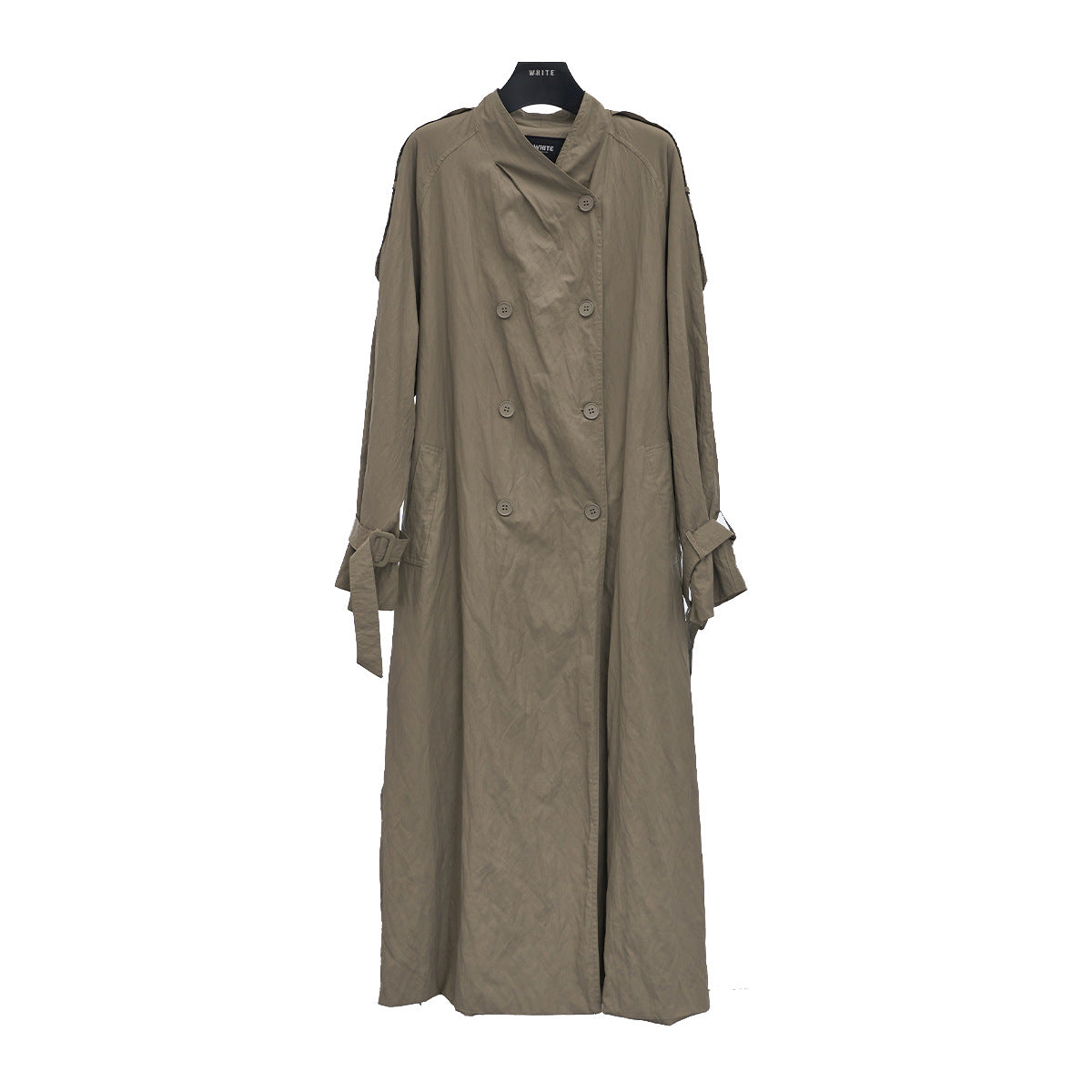 Leather Trench Coat