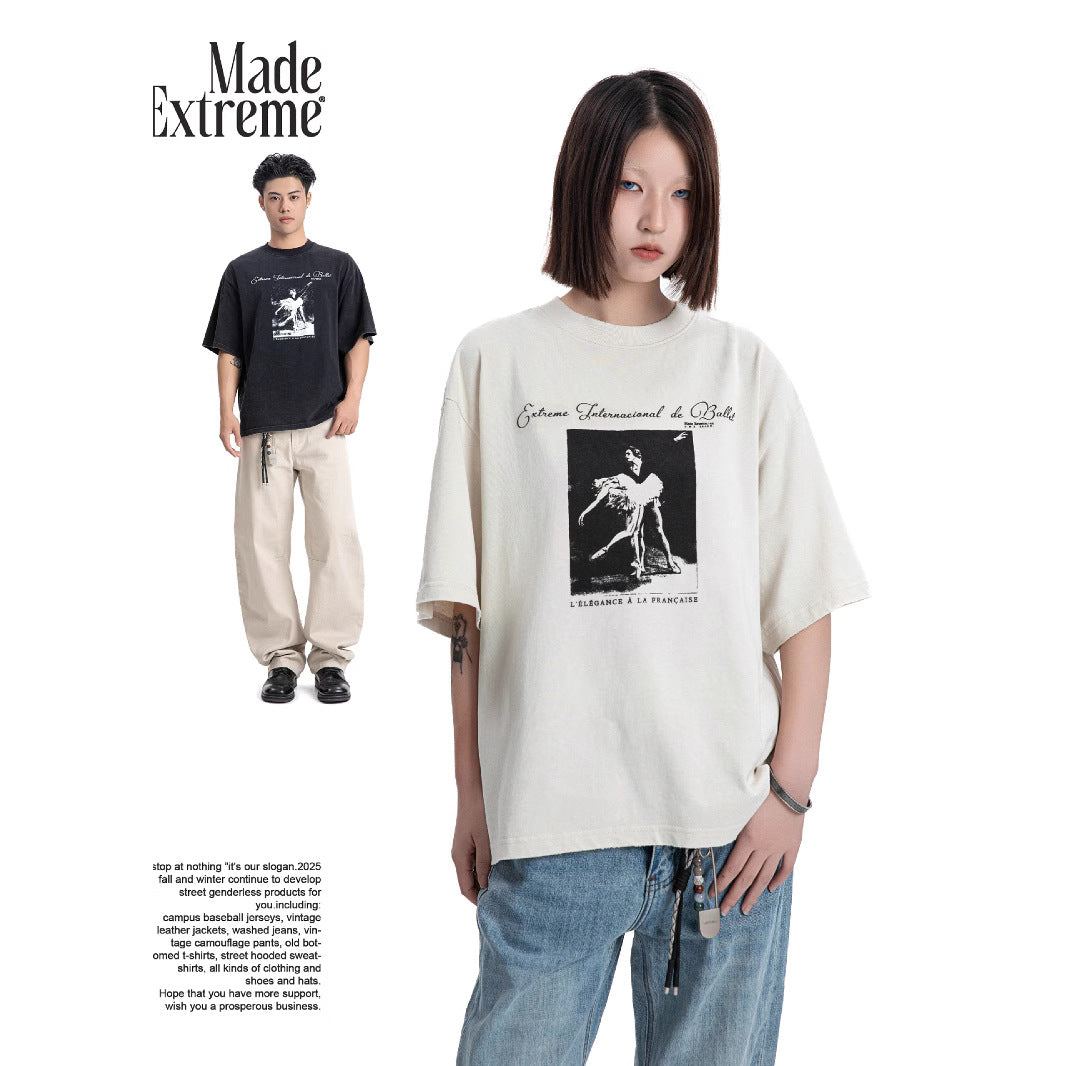 Unisex patterned t-shirt
