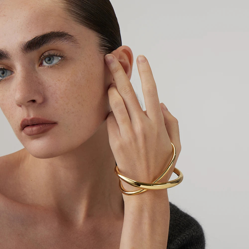 Leunsa Irregular Bangle