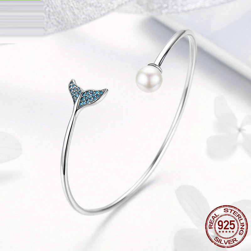 Mermaid Tears Leunsa sterling silver bracelet