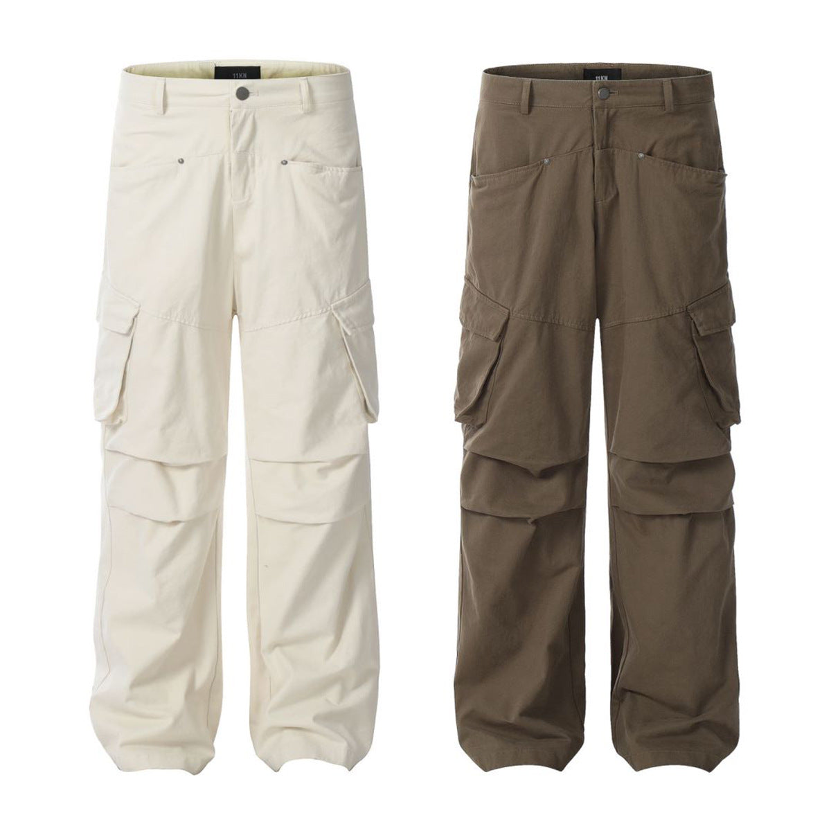 Loose Straight Leg Trousers