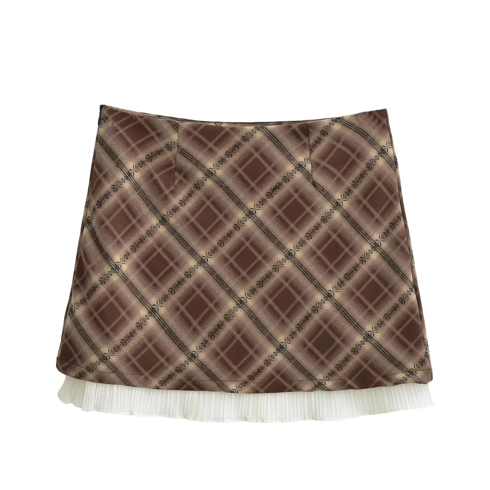Wrapped buttocks skirt
