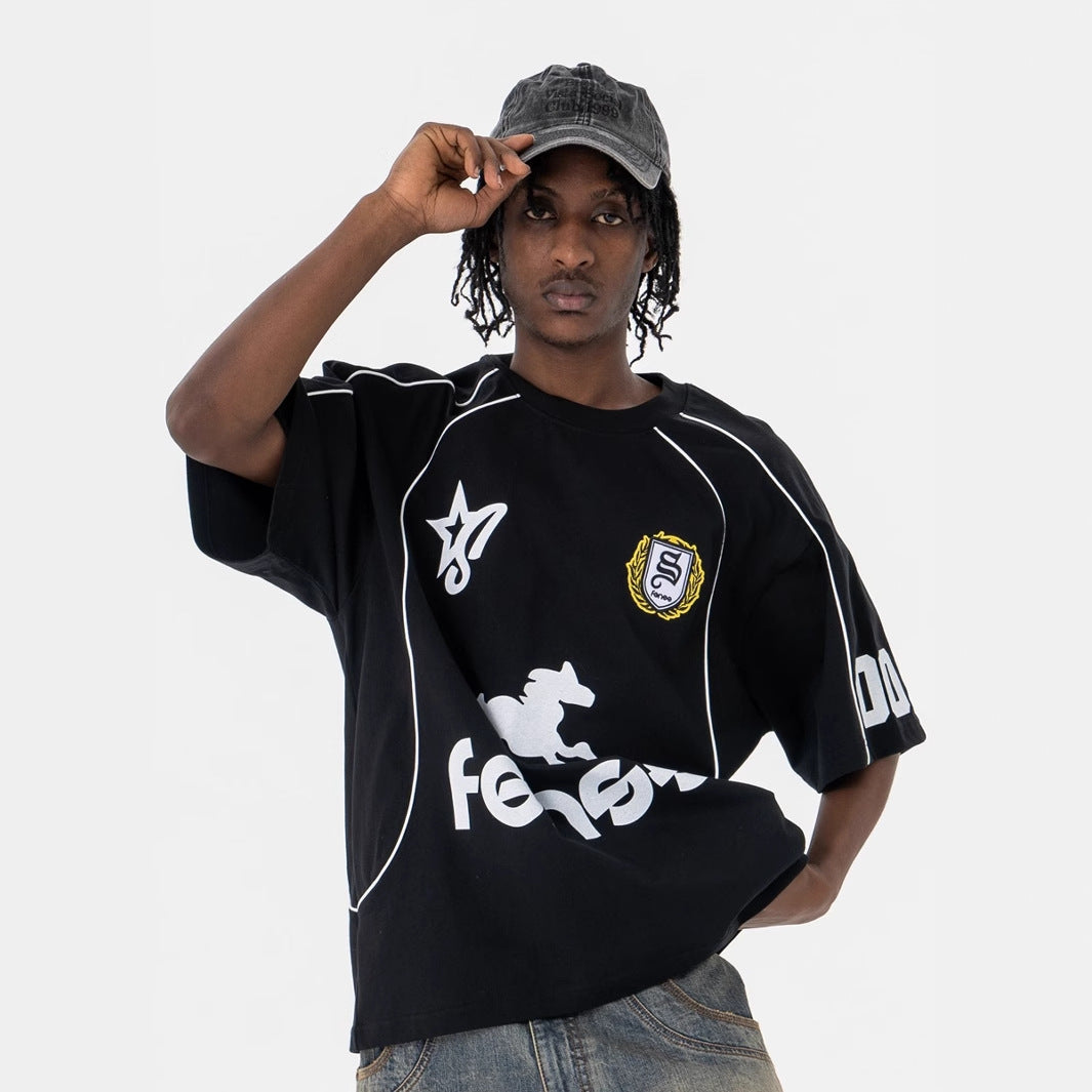 Football Jersey Casual T-Shirt