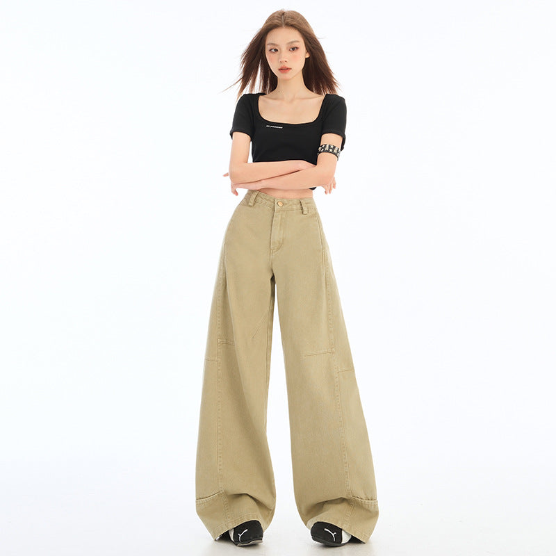 Knife-leg denim pant