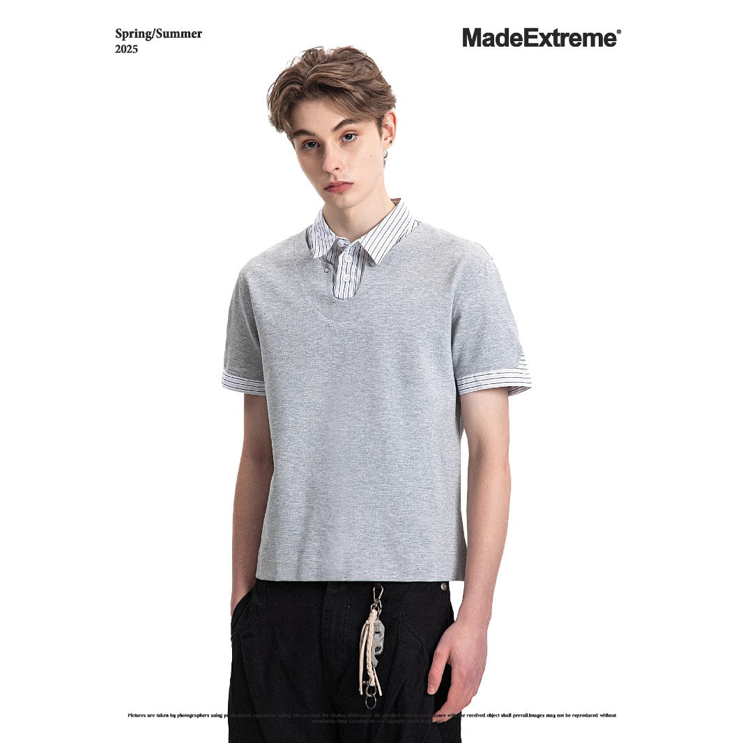 Retro two-piece shirt