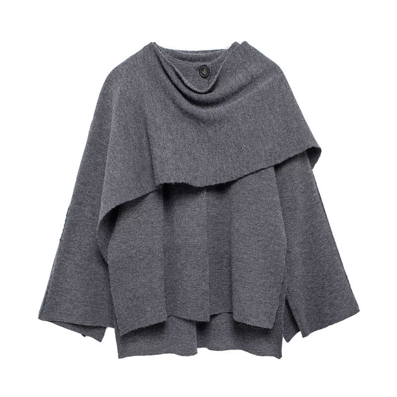 temperament cloak style sweater