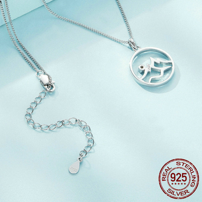 Mountain Spirit Silver Necklace
