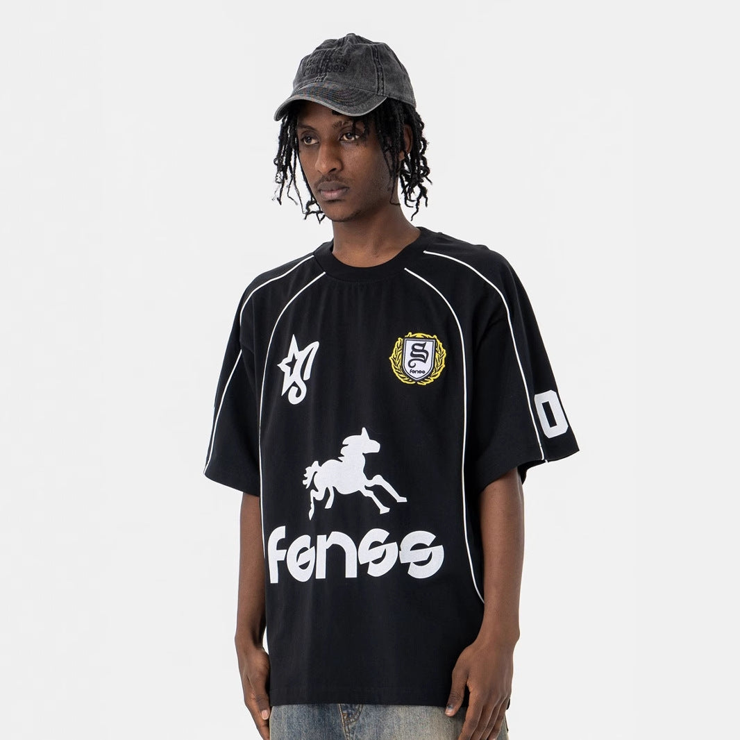 Football Jersey Casual T-Shirt