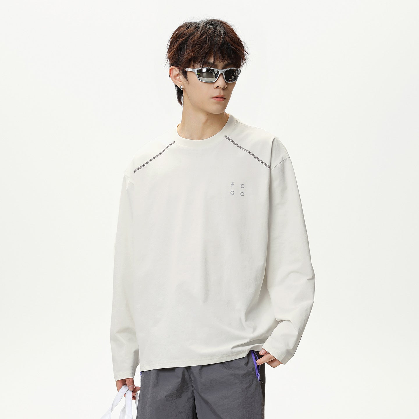 Sports long sleeved t-shirt
