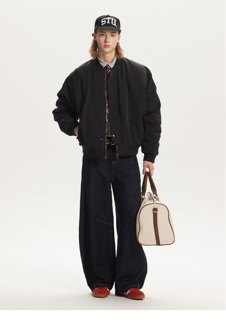 Street loose thickened coat