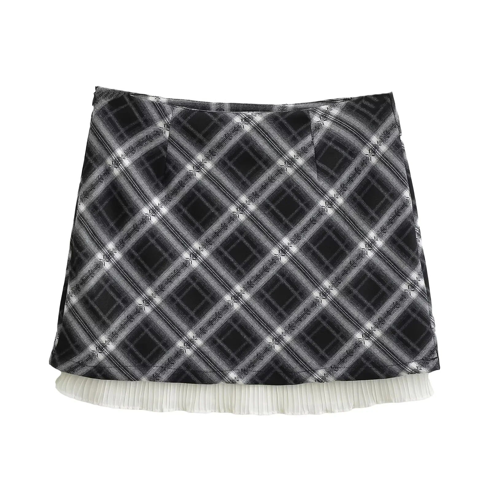 Wrapped buttocks skirt