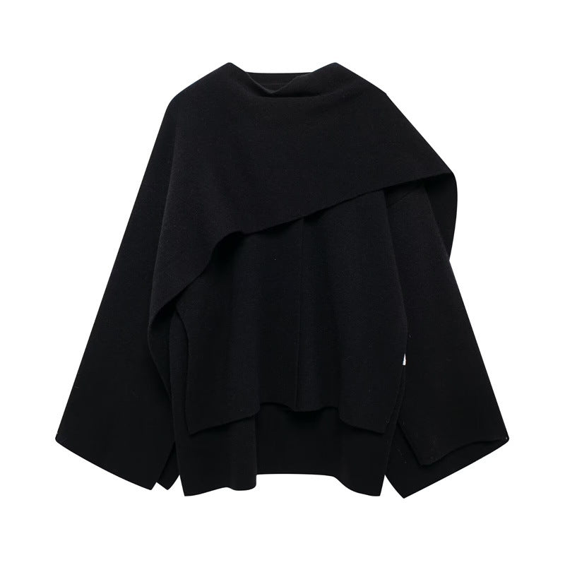 temperament cloak style sweater