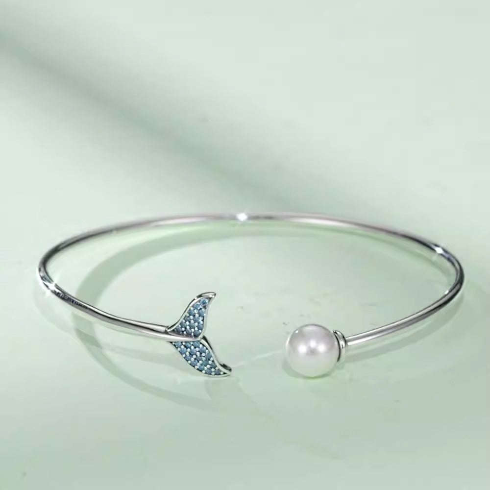 Mermaid Tears Leunsa sterling silver bracelet