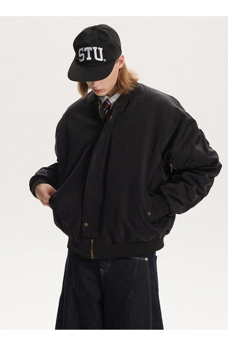 Street loose thickened coat