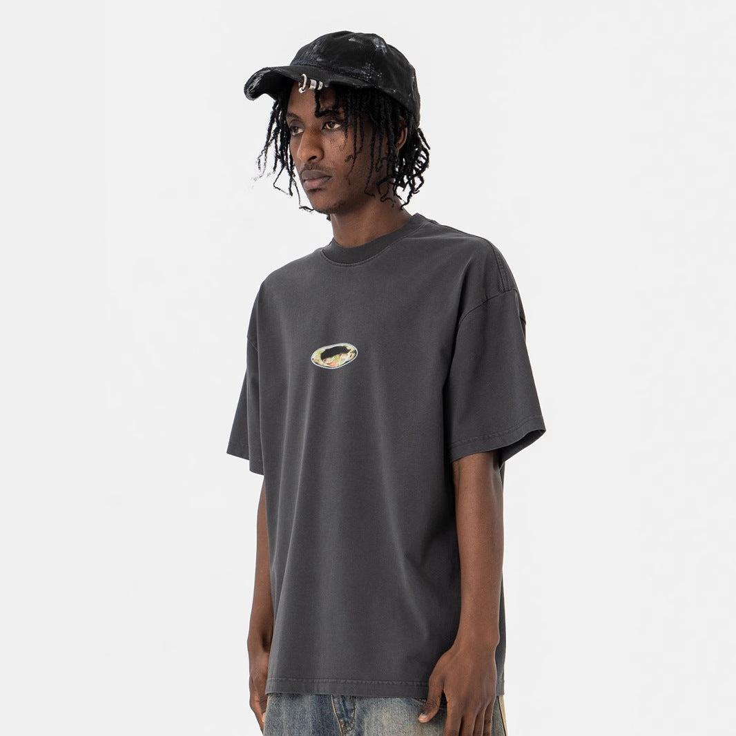 Men's Retro Print T-Shirt