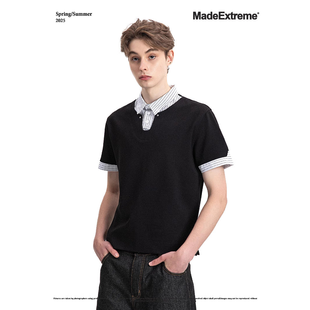 Retro two-piece shirt