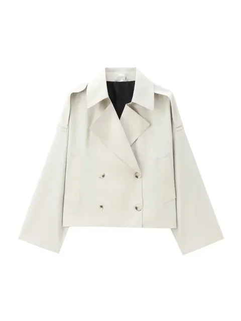 Luxury Windbreaker Trench Coat