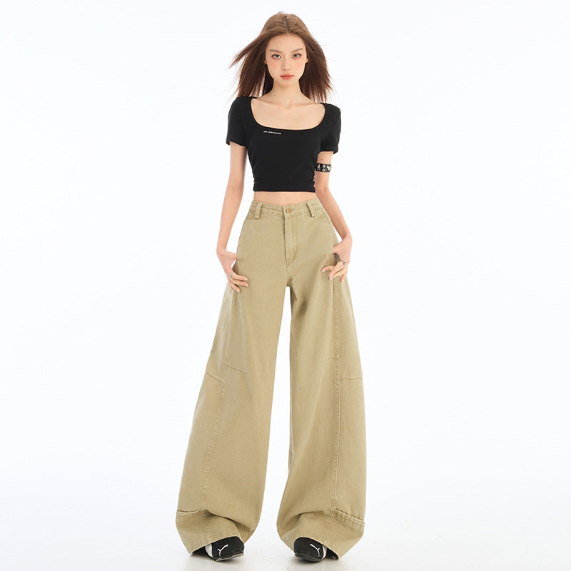 Knife-leg denim pant