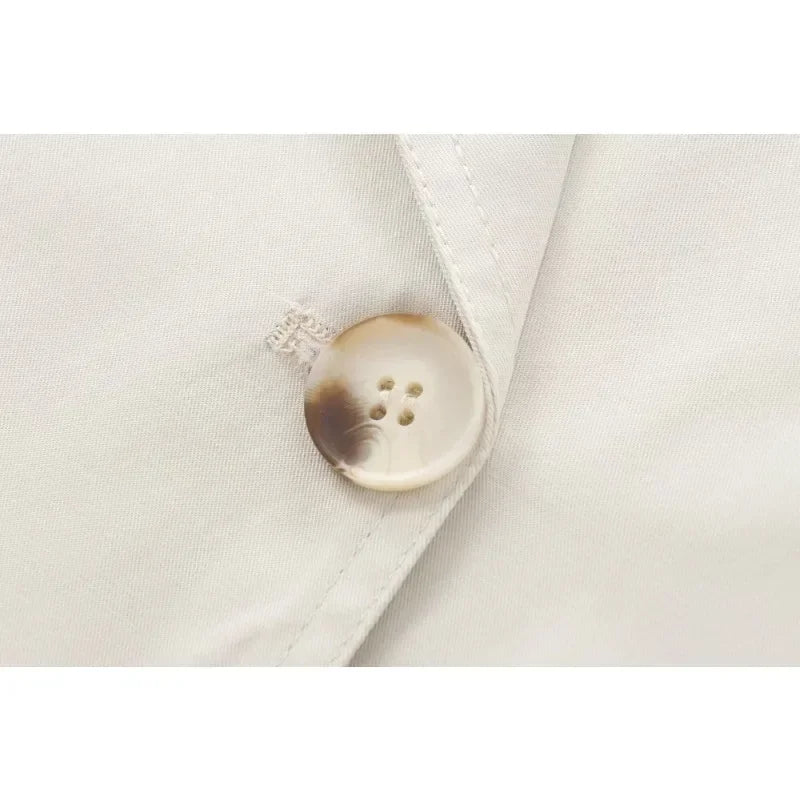Luxury Windbreaker Trench Coat