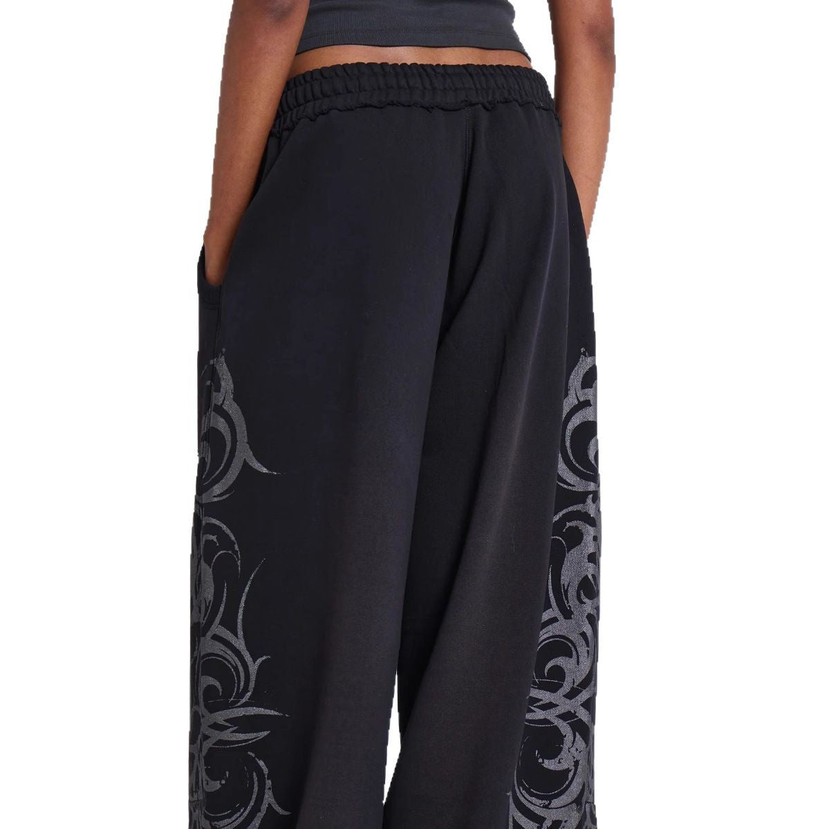 Loose printed pant