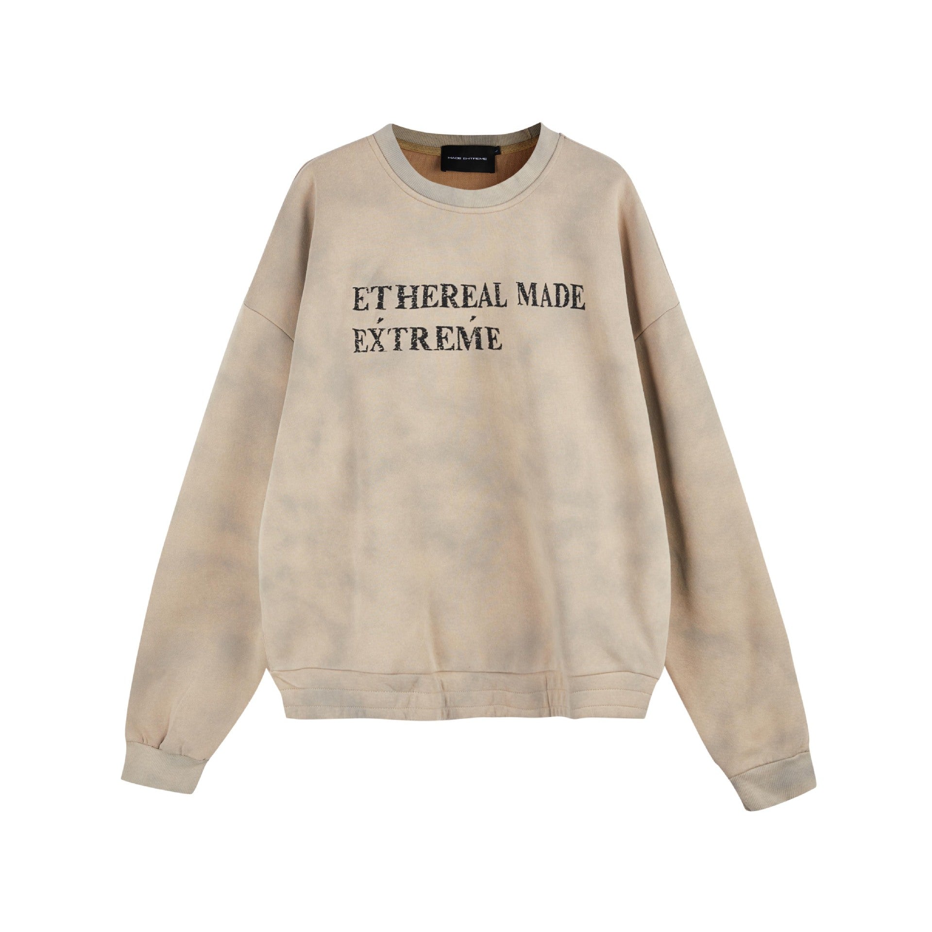 Vintage patterned hoodie