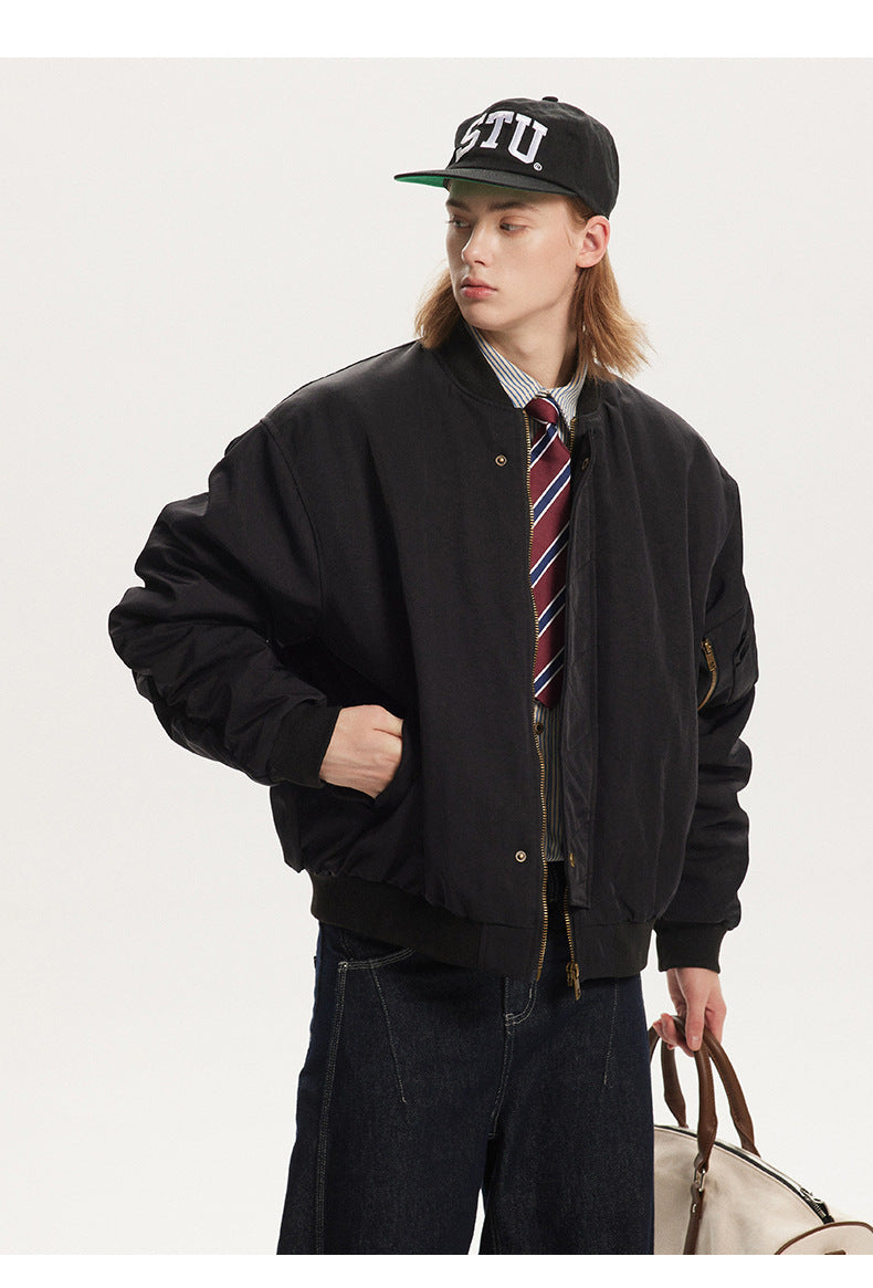 Street loose thickened coat