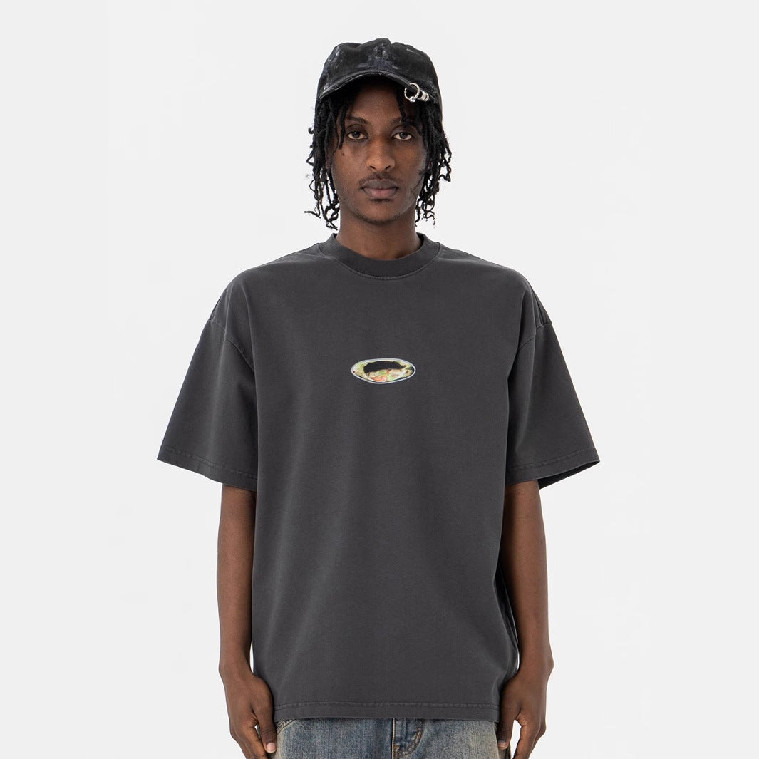 Men's Retro Print T-Shirt