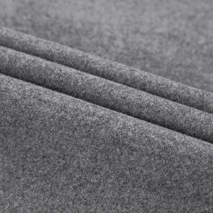 Gray Wool Blazer Coat