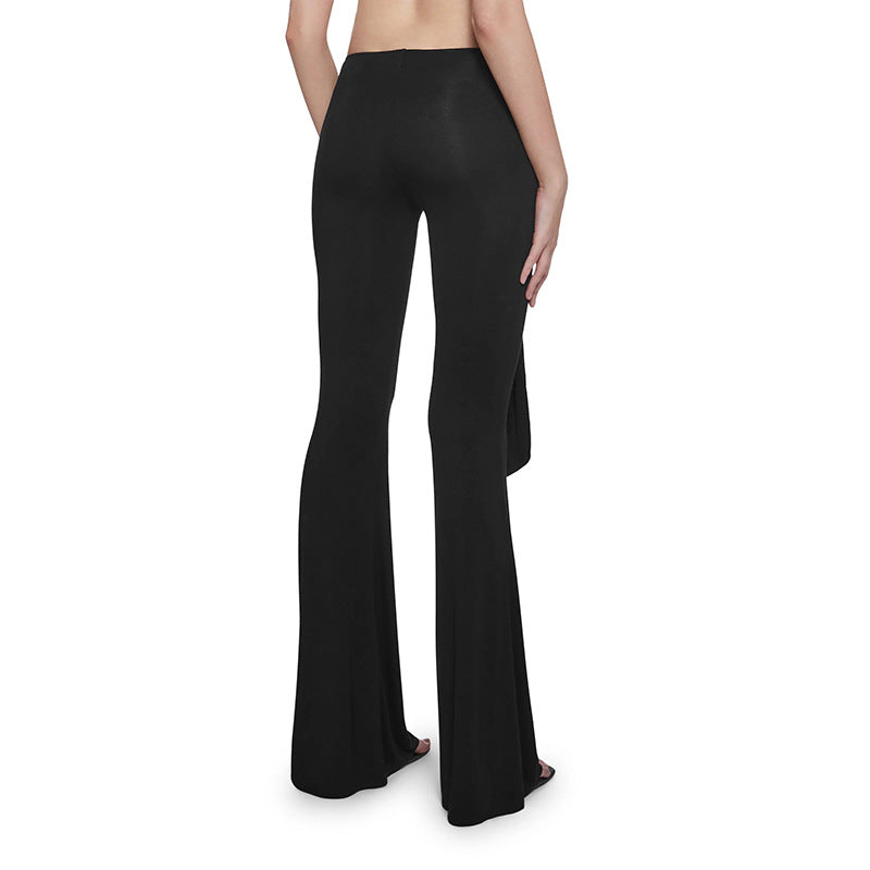 Waisted slim fit slightly pants