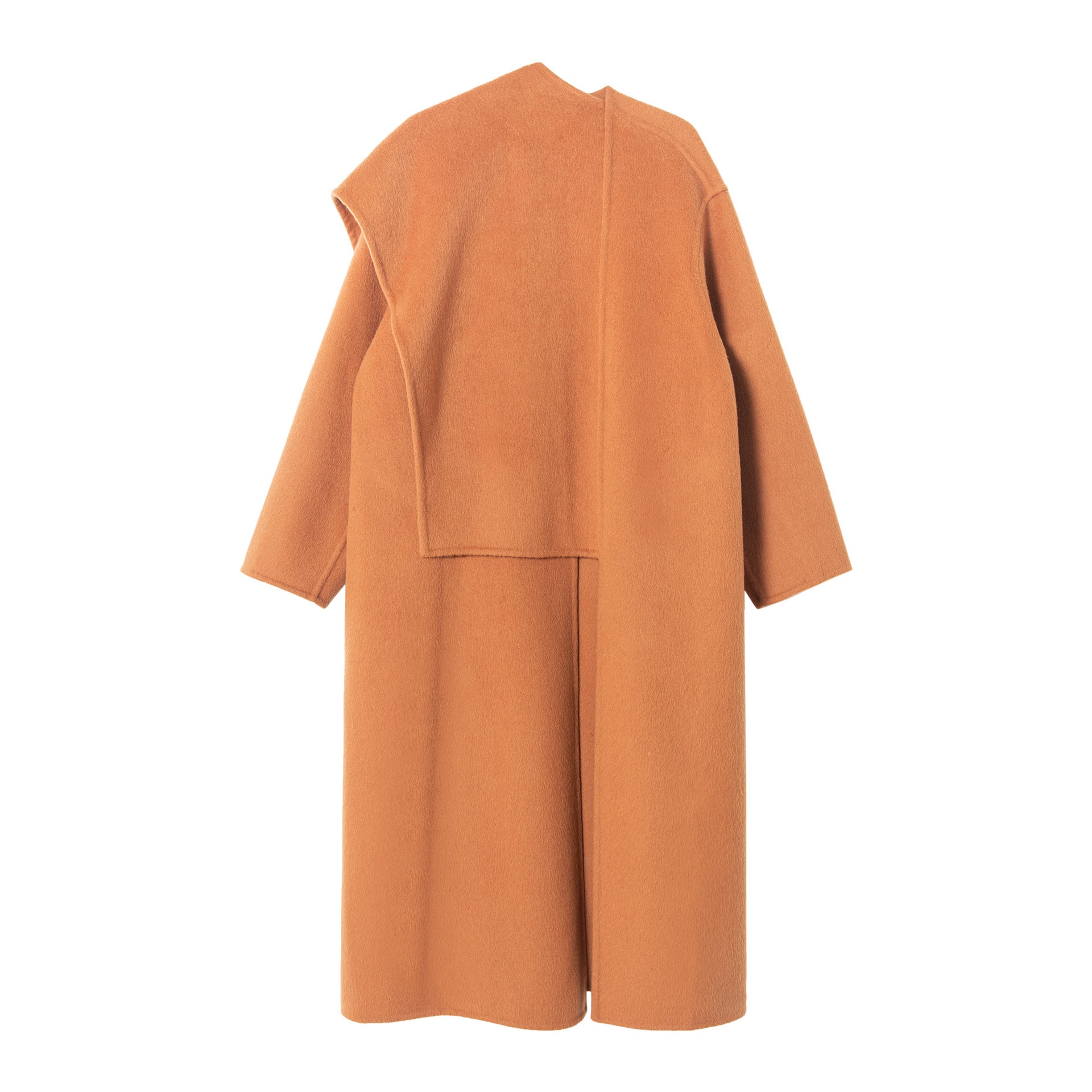 Double-sided woolen coat