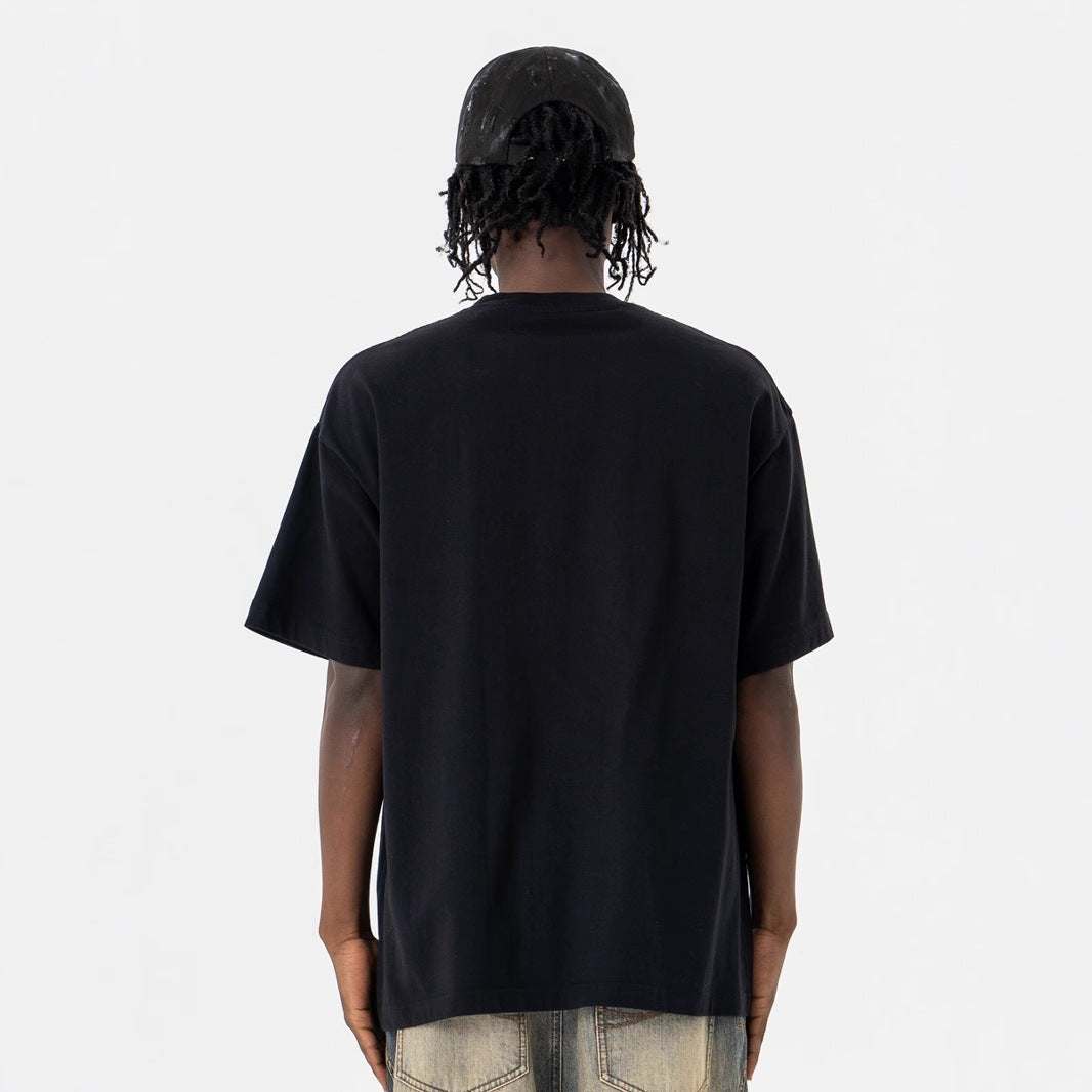 Loose t-shirt with portrait