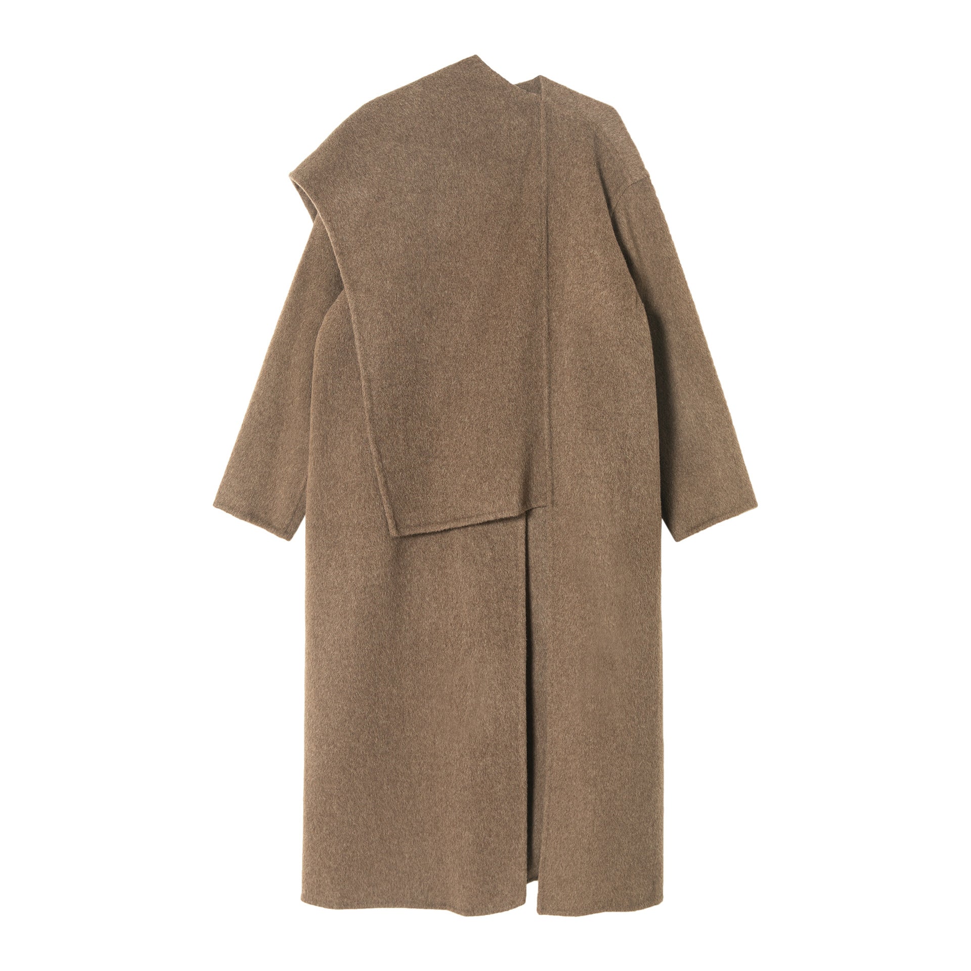 Double-sided woolen coat