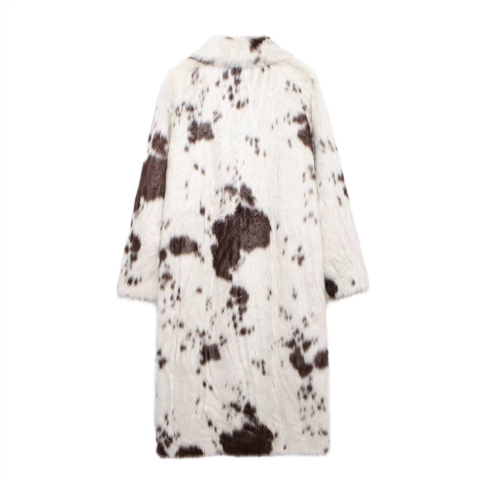 Animal Pattern Fur Coat