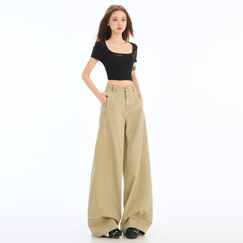 Knife-leg denim pant