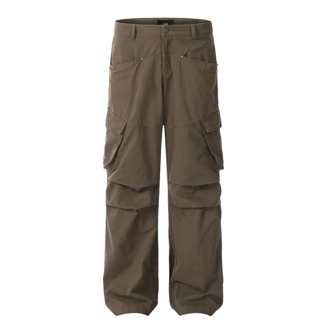 Loose Straight Leg Trousers