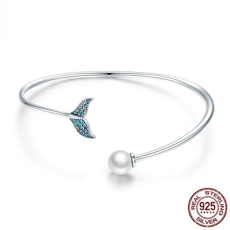 Mermaid Tears Leunsa sterling silver bracelet