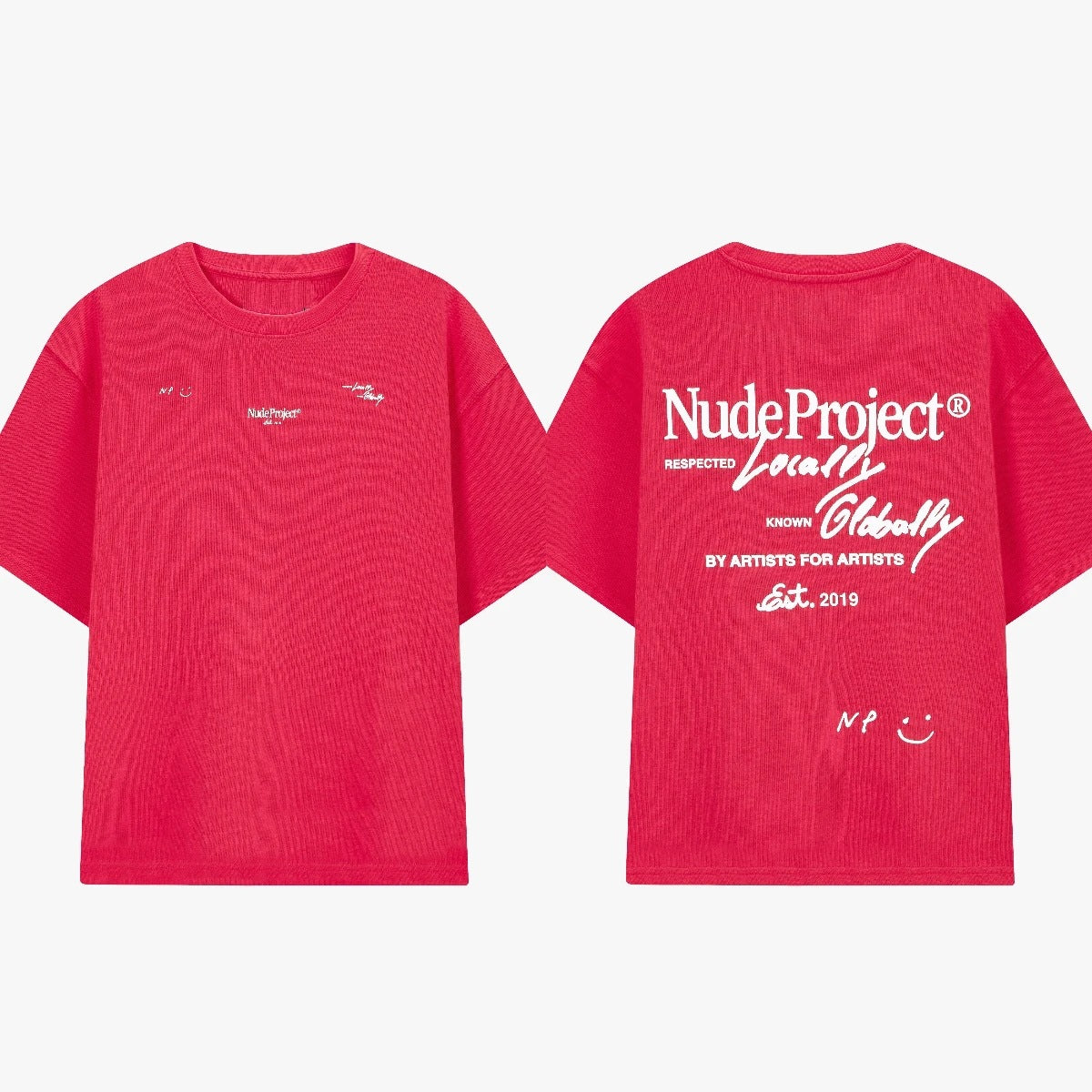 Printed cotton t-shirt
