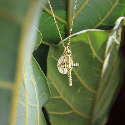Leunsa silver necklace