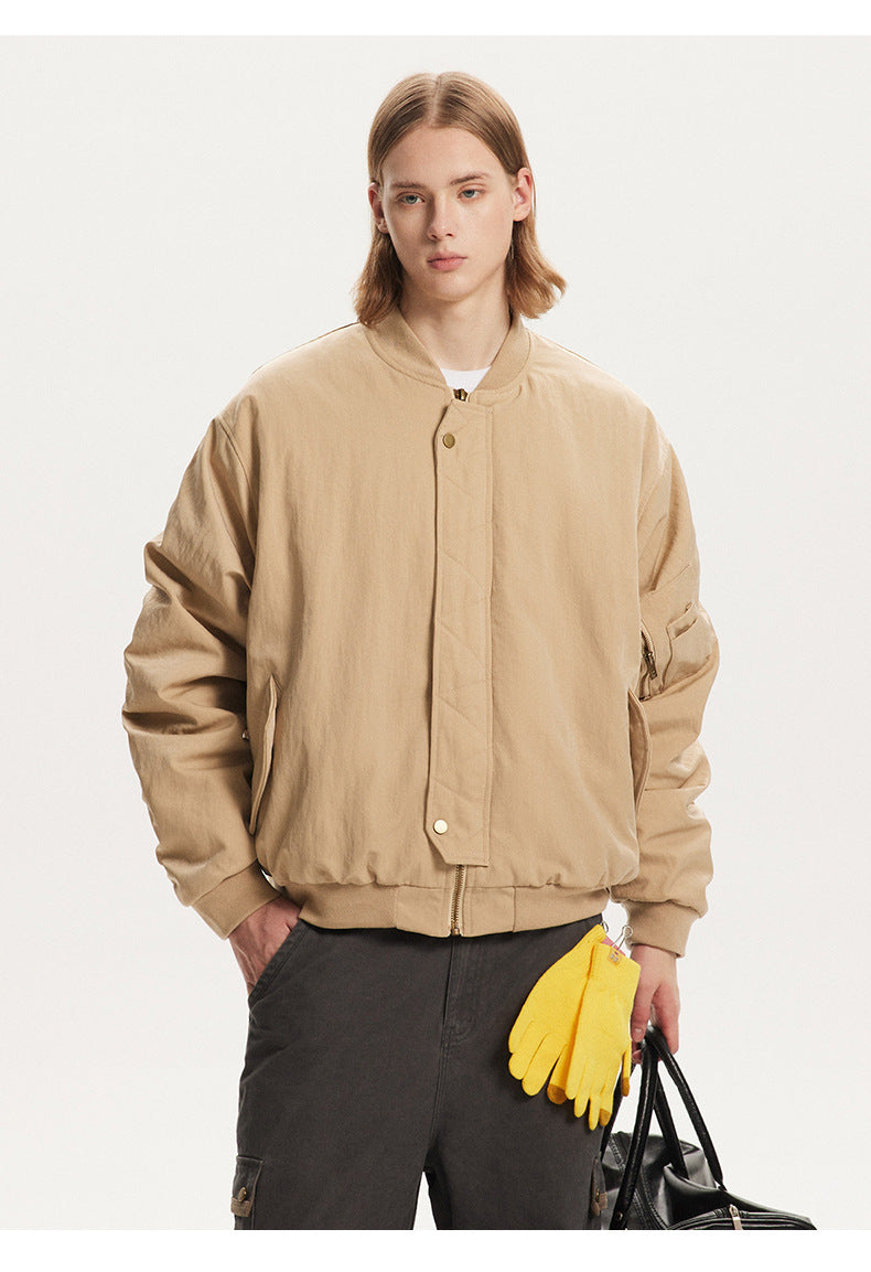 Street loose thickened coat