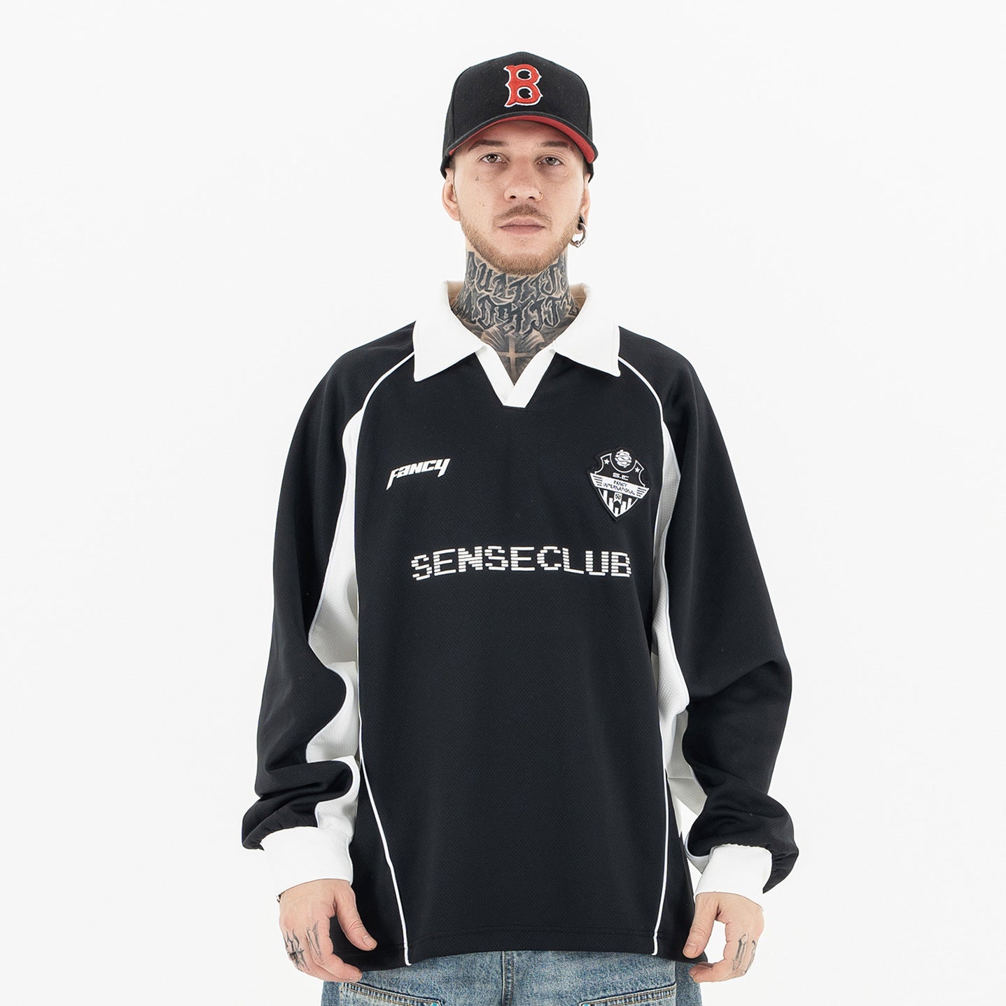 Polo long sleeve sweatshirt