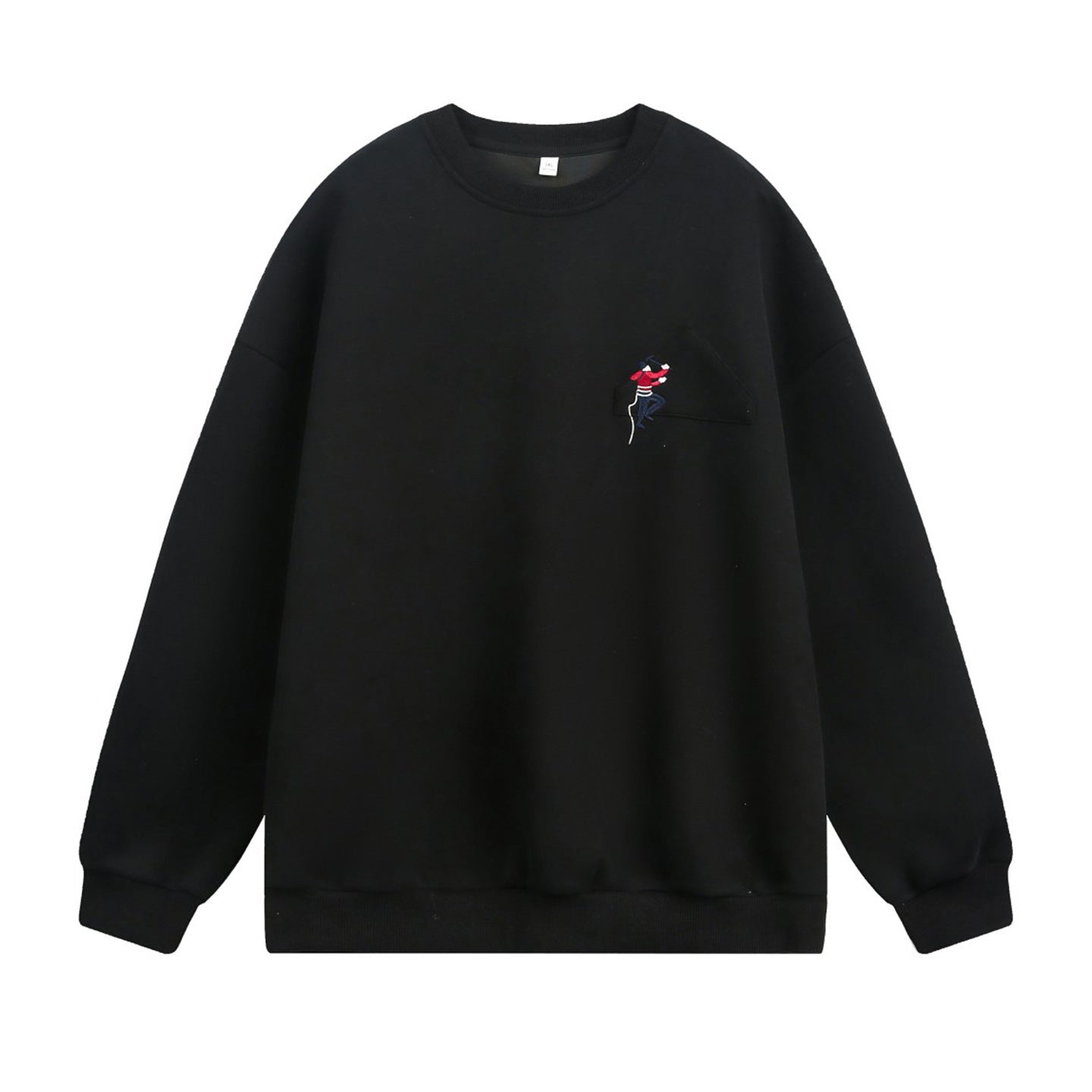 Round neck sweatshirt