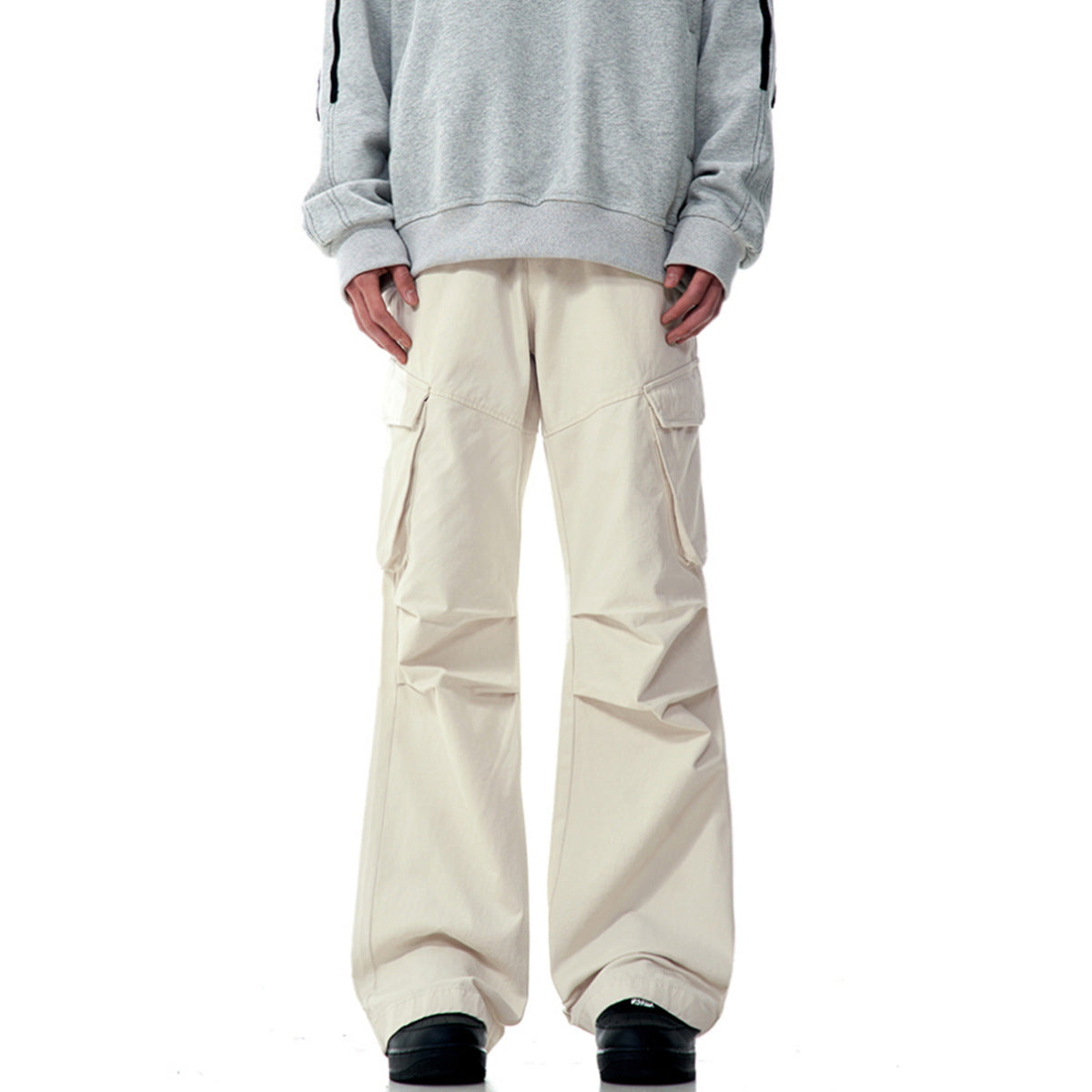Loose Straight Leg Trousers