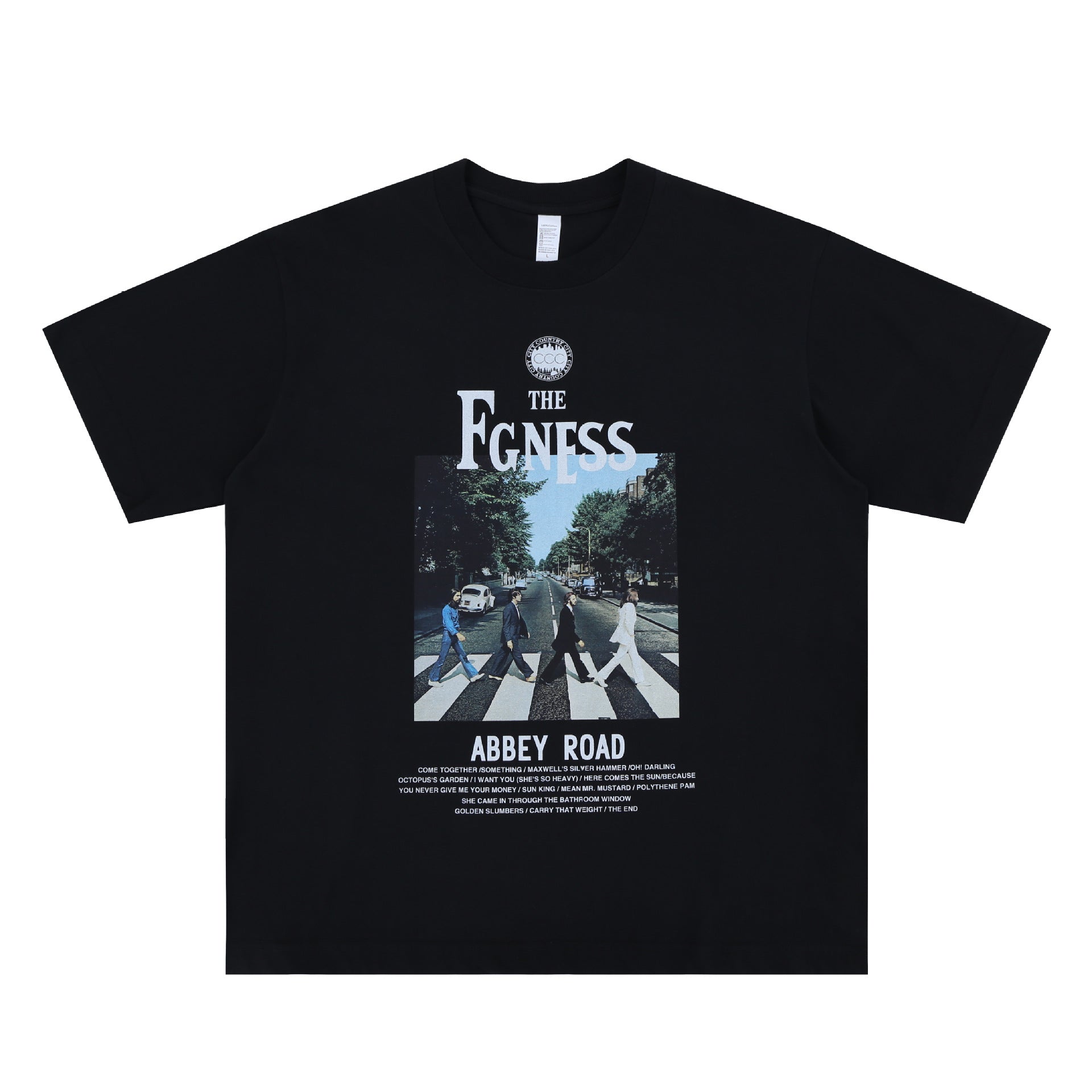 Men's Short Sleeve Rock Print T-Shirt