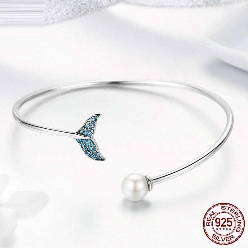 Mermaid Tears Leunsa sterling silver bracelet