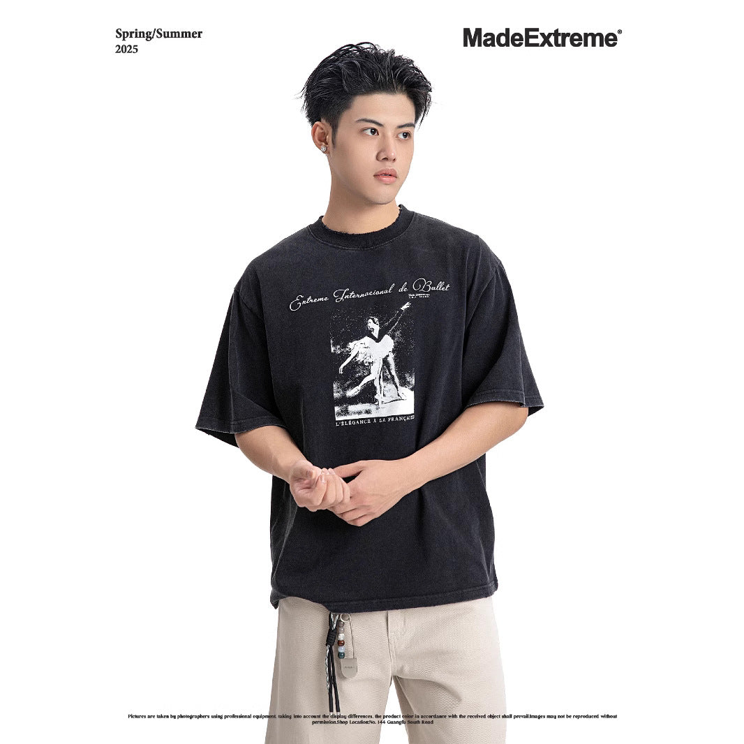 Unisex patterned t-shirt