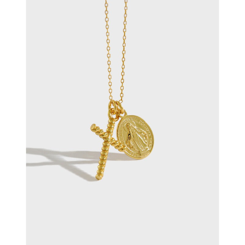 Leunsa silver necklace