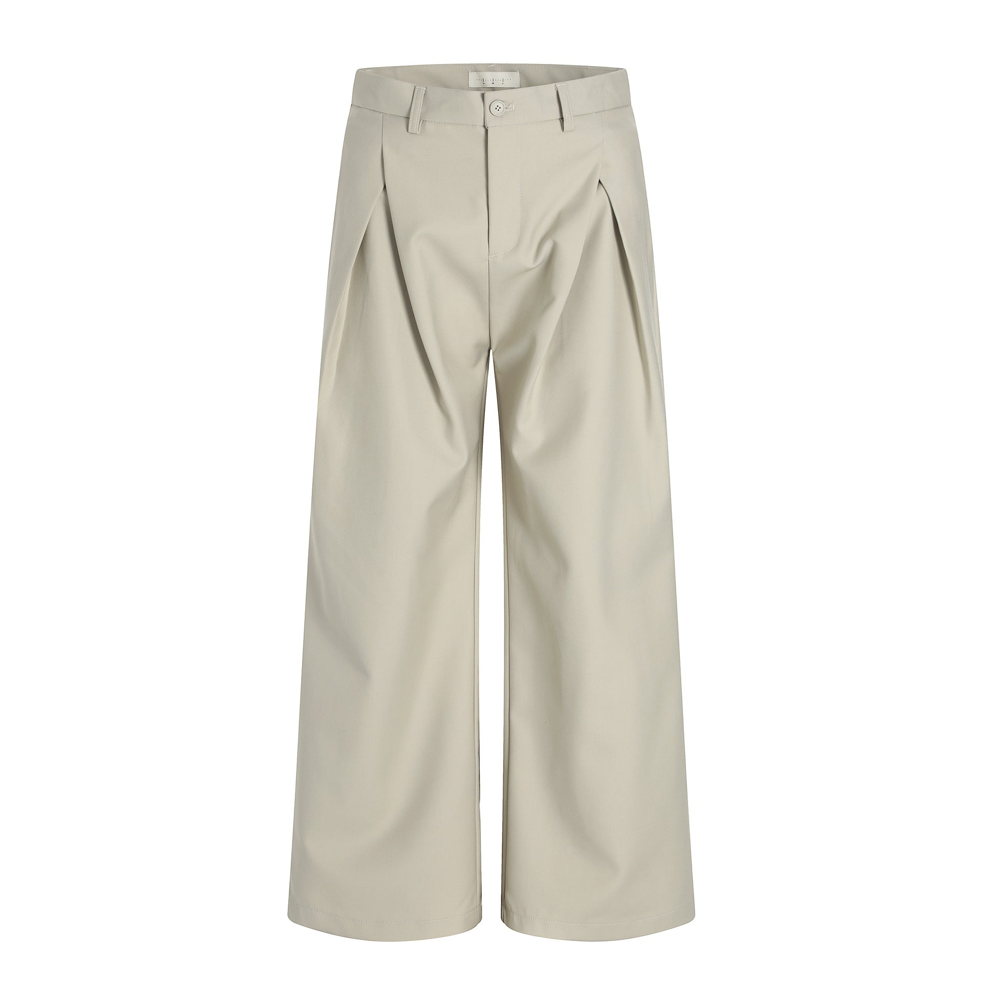 Pleats Slimming and Casual Long Pants