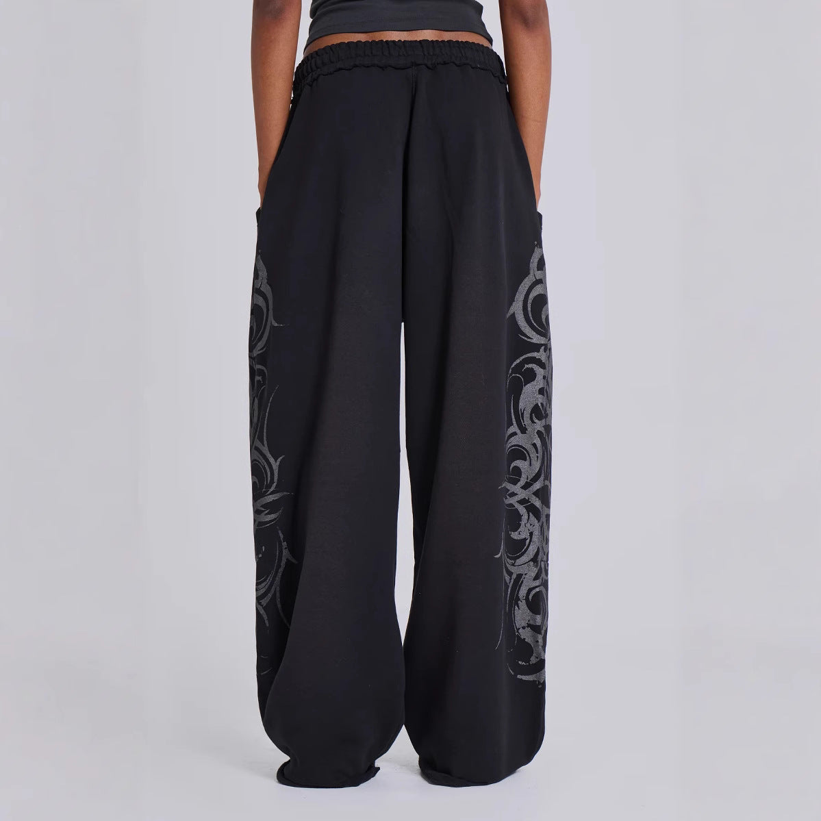 Loose printed pant