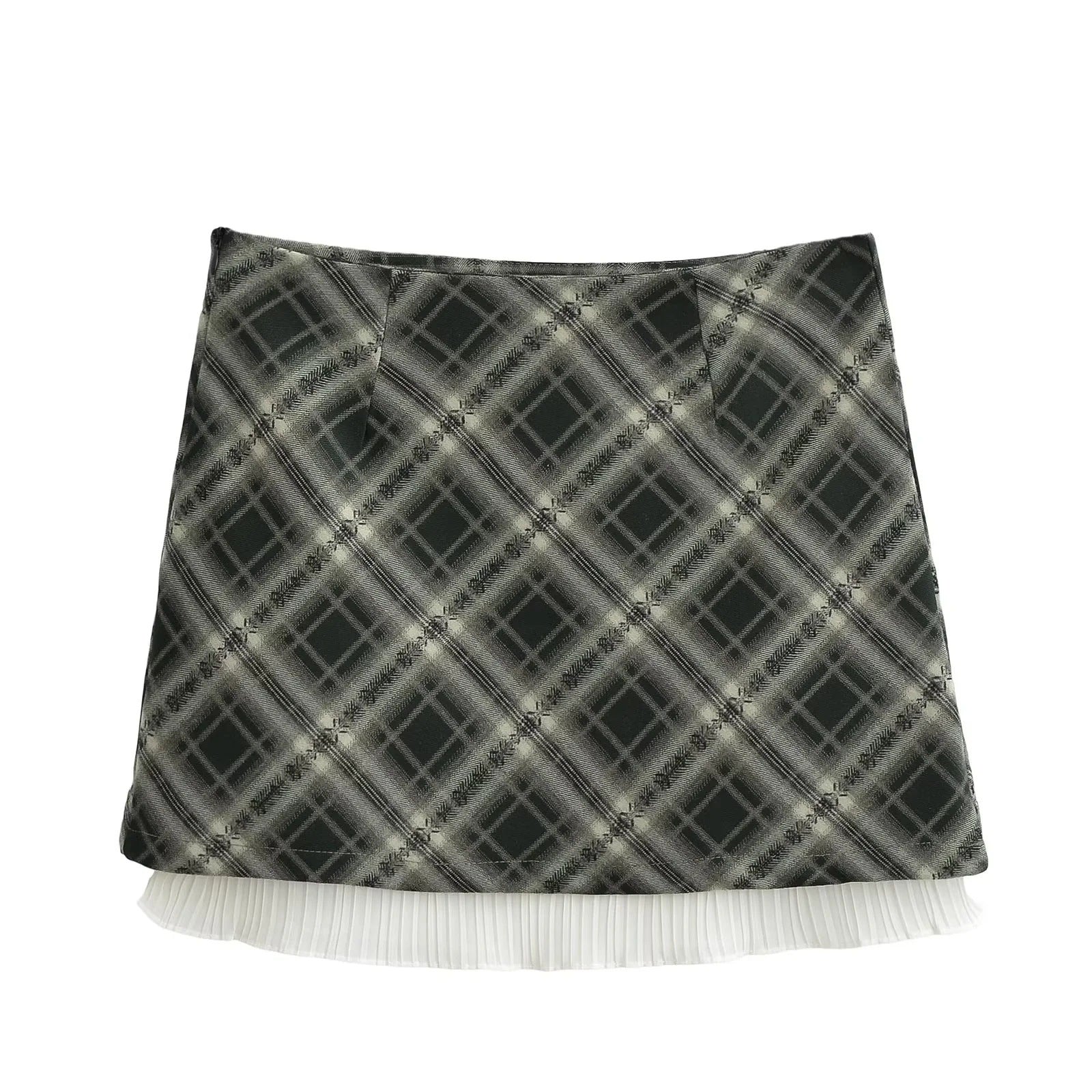 Wrapped buttocks skirt